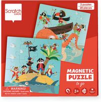 Bild vom Artikel Scratch - Reise-Magnetpuzzle Piraten 20 Teile vom Autor 