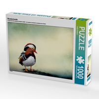 Produktbild: CALVENDO Puzzle Mandarinente | 1000 Teile Lege-Gr&ouml;&szlig;e 64x48cm Foto-Puzzle f&uuml;r gl&uuml;ckliche Stunden