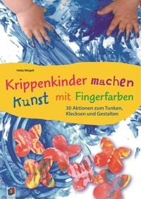 Produktbild: Krippenkinder machen Kunst mit Fingerfarben