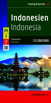 Produktbild: Indonesien, Stra&szlig;enkarte 1:3.200.000, freytag & berndt