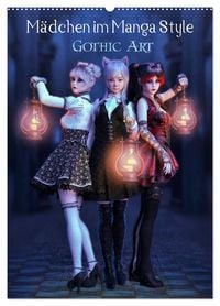 Bild vom Artikel Mädchen im Manga Style (Gothic Art) (Wandkalender 2024 DIN A2 hoch), CALVENDO Monatskalender vom Autor Illu Pic A.T.Art