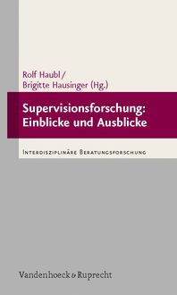 Produktbild: Supervisionsforschung: Einblicke und Ausblicke