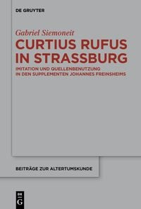 Produktbild: Curtius Rufus in Stra&szlig;burg