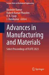 Produktbild: Advances in Manufacturing and Materials