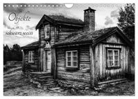 Produktbild: Objekte in schwarz weiss (Wandkalender 2026 DIN A4 quer), CALVENDO Monatskalender