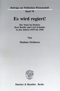 Produktbild: Es wird regiert!