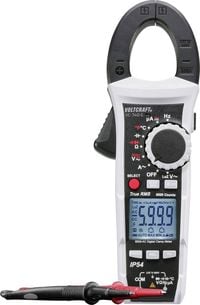 Produktbild: VOLTCRAFT VC-740 E Stromzange, Hand-Multimeter digital Spritzwassergeschützt (IP54) CAT IV 600 V Anzeige (Counts): 6000