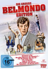 Produktbild: Die gro&szlig;e Belmondo-Edition [8 DVDs]