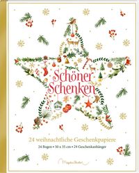 Bild vom Artikel Geschenkpapier-Buch - Schöner schenken. 24 weihnachtliche Geschenkpapiere vom Autor 