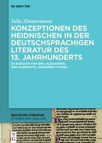 Produktbild: Konzeptionen des Heidnischen in der deutschsprachigen Literatur des 13. Jahrhunderts