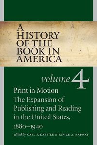 Produktbild: A History of the Book in America