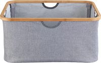 Produktbild: W&auml;schekorb Mod. Bahari aus Bambus, W&auml;schekorb, faltbar, 50 l