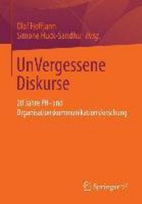 Produktbild: UnVergessene Diskurse