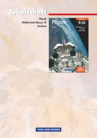 Produktbild: Physik 10. Schuljahr - Arbeitsheft. Mittelschule Sachsen