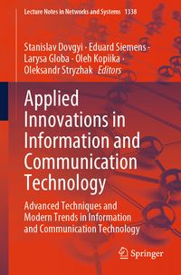 Produktbild: Applied Innovations in Information and Communication Technology