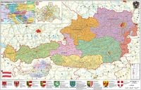 Produktbild: &Ouml;sterreich politisch - PLZ- und Organisationskarte