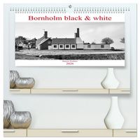 Produktbild: Bornholm black & white (hochwertiger Premium Wandkalender 2026 DIN A2 quer), Kunstdruck in Hochglanz