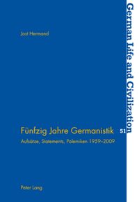 Produktbild: F&uuml;nfzig Jahre Germanistik