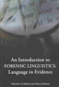 Produktbild: Coulthard, M: Introduction to Forensic Linguistics