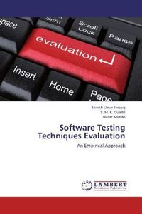Produktbild: Farooq, S: Software Testing Techniques Evaluation