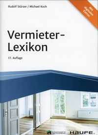 Bild vom Artikel Vermieter-Lexikon vom Autor Rudolf Stürzer