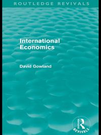 Produktbild: International Economics (Routledge Revivals)