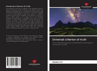 Produktbild: Universal criterion of truth