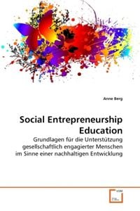 Produktbild: Berg, A: Social Entrepreneurship Education