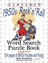 Produktbild: Circle It, 1950s Rock'n'Roll, Word Search, Puzzle Book