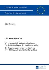 Produktbild: Der &laquo;Koerber-Plan&raquo;