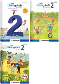 Produktbild: Sicher ins 3. Schuljahr &ndash; Paket: Rechnen &ndash; Schreiben &ndash; Lesen &ndash; Grammatik &middot; Klasse 2
