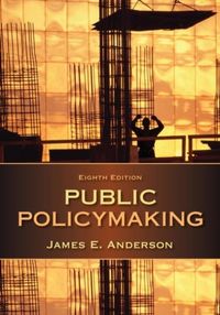 Produktbild: Anderson, J: Public Policymaking