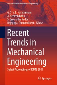 Produktbild: Recent Trends in Mechanical Engineering