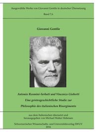 Produktbild: Antonio Rosmini-Serbati und Vincenzo Gioberti