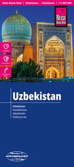 Produktbild: Reise Know-How Landkarte Usbekistan / Uzbekistan (1:1.000.000)