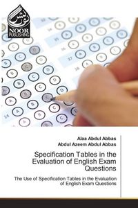 Produktbild: Specification Tables in the Evaluation of English Exam Questions