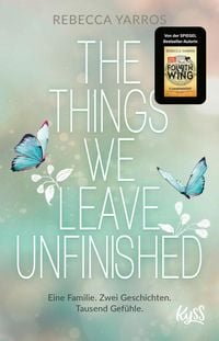 Produktbild: The Things we leave unfinished