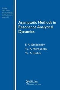 Produktbild: Asymptotic Methods in Resonance Analytical Dynamics