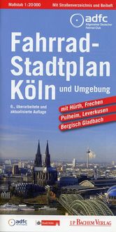 Bild vom Artikel Köln und Umgebung Fahrradstadtplan 1 : 20 000 vom Autor 