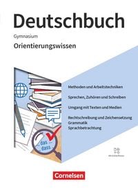 Produktbild: Deutschbuch Gymnasium - Zu den Ausgaben: Neue Allgemeine Ausgabe und Niedersachsen &ndash; 2019 - 5.-10. Schuljahr