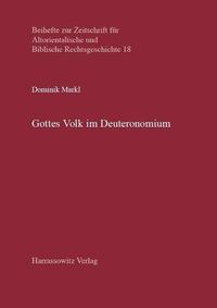 Bild vom Artikel Gottes Volk im Deuteronomium vom Autor Dominik Markl