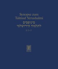Produktbild: Synopse zum Talmud Yerushalmi