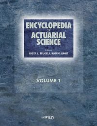 Produktbild: Encyclopedia of Actuarial Science