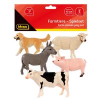 Produktbild: Idena Figuren Set Farmtiere 10cm 5 St&uuml;ck