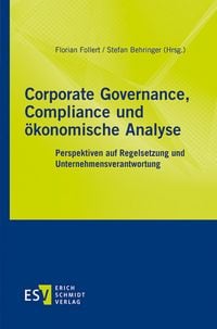 Produktbild: Corporate Governance, Compliance und &ouml;konomische Analyse