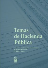Produktbild: Temas de hacienda p&uacute;blica