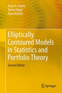 Produktbild: Elliptically Contoured Models in Statistics and Portfolio Theory