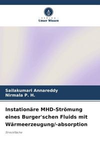 Produktbild: Instation&auml;re MHD-Str&ouml;mung eines Burger'schen Fluids mit W&auml;rmeerzeugung/-absorption