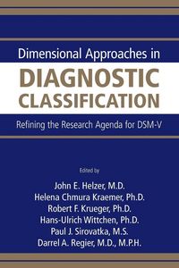 Produktbild: Dimensional Approaches in Diagnostic Classification