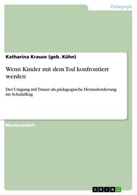 Produktbild: Wenn Kinder mit dem Tod konfrontiert werden